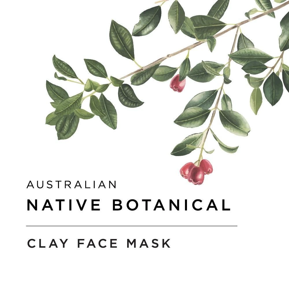 20 Kg Clay Face Mask - Australian Native Botanical Skincare 3 20 Kg Clay Face Mask - Australian Native Botanical Skincare