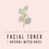 1 LT Facial Toner With Natural Witch Hazel